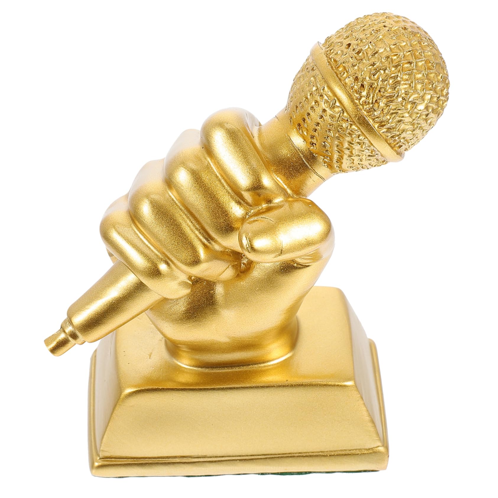 SWAYVES Trofeo de Música Trofeo de Resina para Premios Trofeo Copa de Premio/Golden*3Pcs/13.5 * 11 * 5Cm