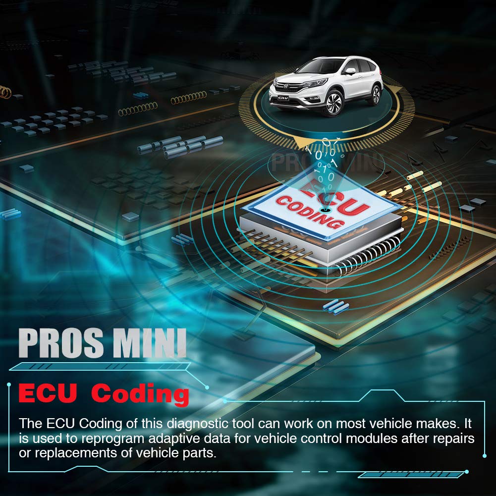 ミミ Launch X-431 Pros Mini Wi-Fi & Bluetooth Diagnostic Case with