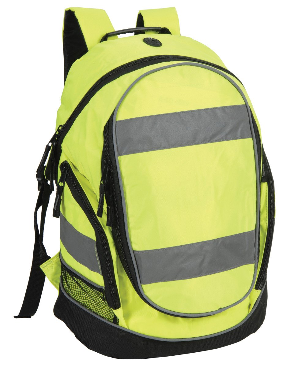 Mochila Shugon de alta visibilidad, bolso de mano reflectante con bolsillo extensible 2