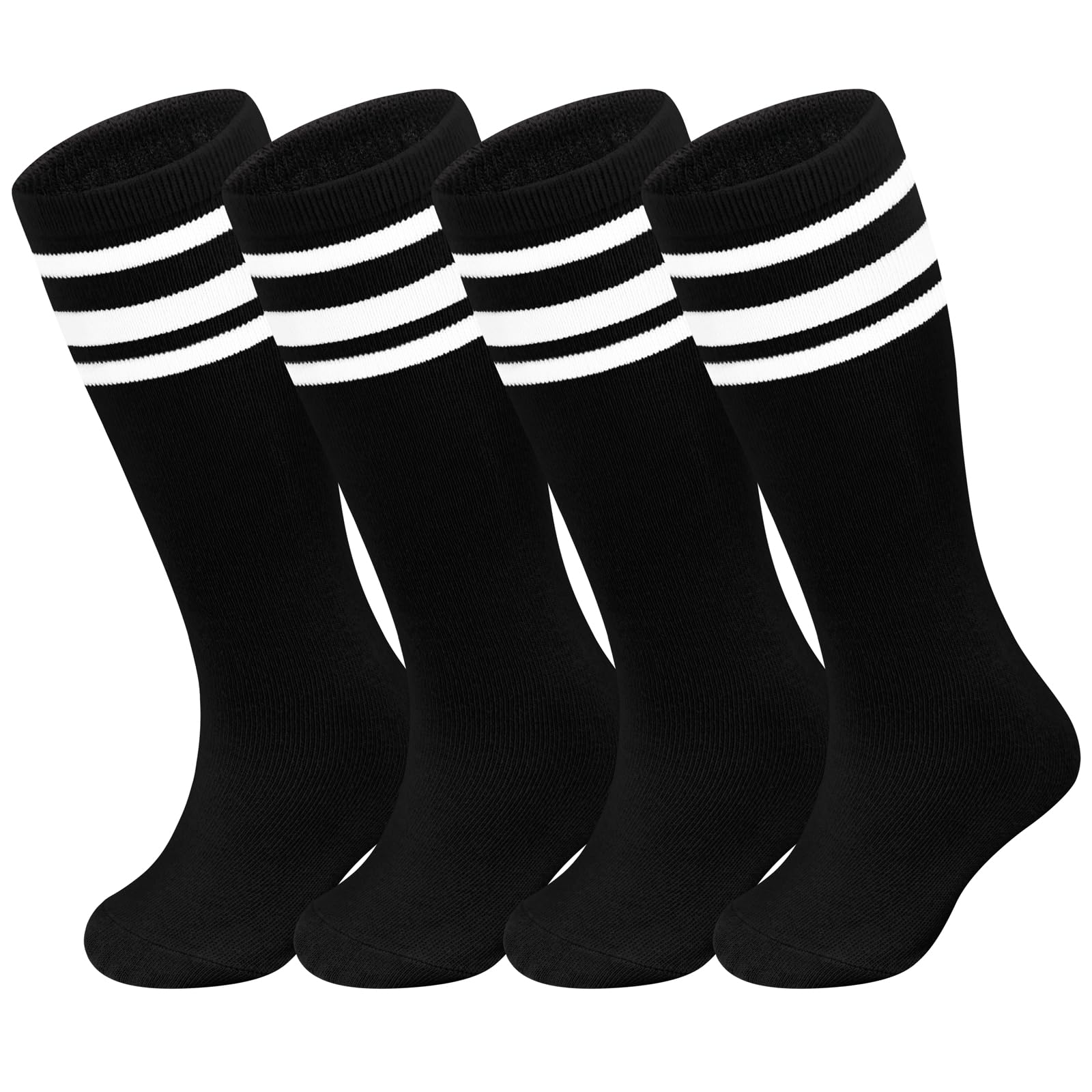 Sarfel Youth Toddler Soccer Socks Kids Baseball Socks Youth Boys Girls Knee High Softball Football Accessories Tube Cotton