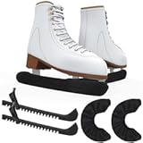 Ice Skate Guards Kit&comma; 2 in 1 - Ice Skating Guards and Skate Blade Covers for Figure Hockey Skates