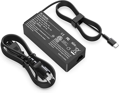 WENYAA 100W USB C Laptop Charger Universal Power Adapter Compatible with Lenovo,Mac Book Pro/Air 16, 15, 14, 13 Inch,Dell,Asus and More Chromebook Type C Power Cord