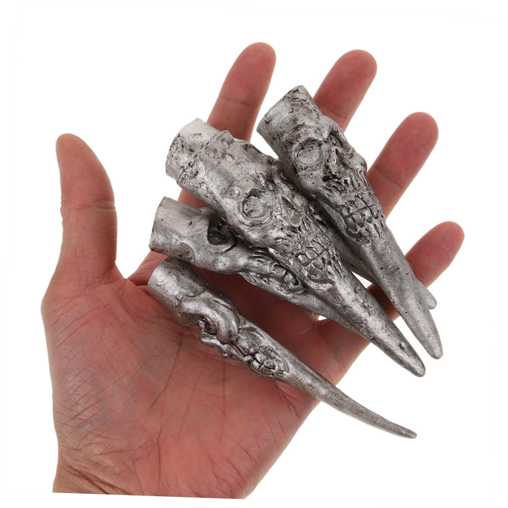Amazon.co.jp: PHENOFICE 5個 ハロウィンネイルセット 不気味な魔女の 