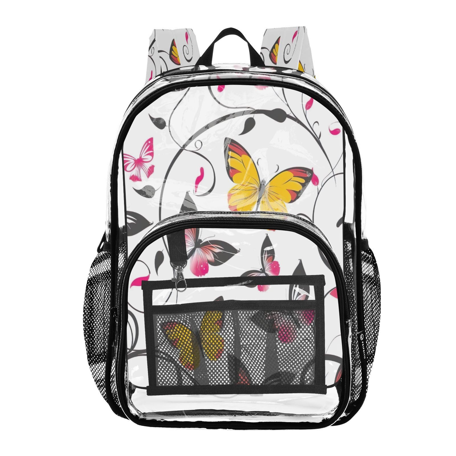 Mochila transparente escolar para evitar pérdidas de tiempo en controles de institutos 8