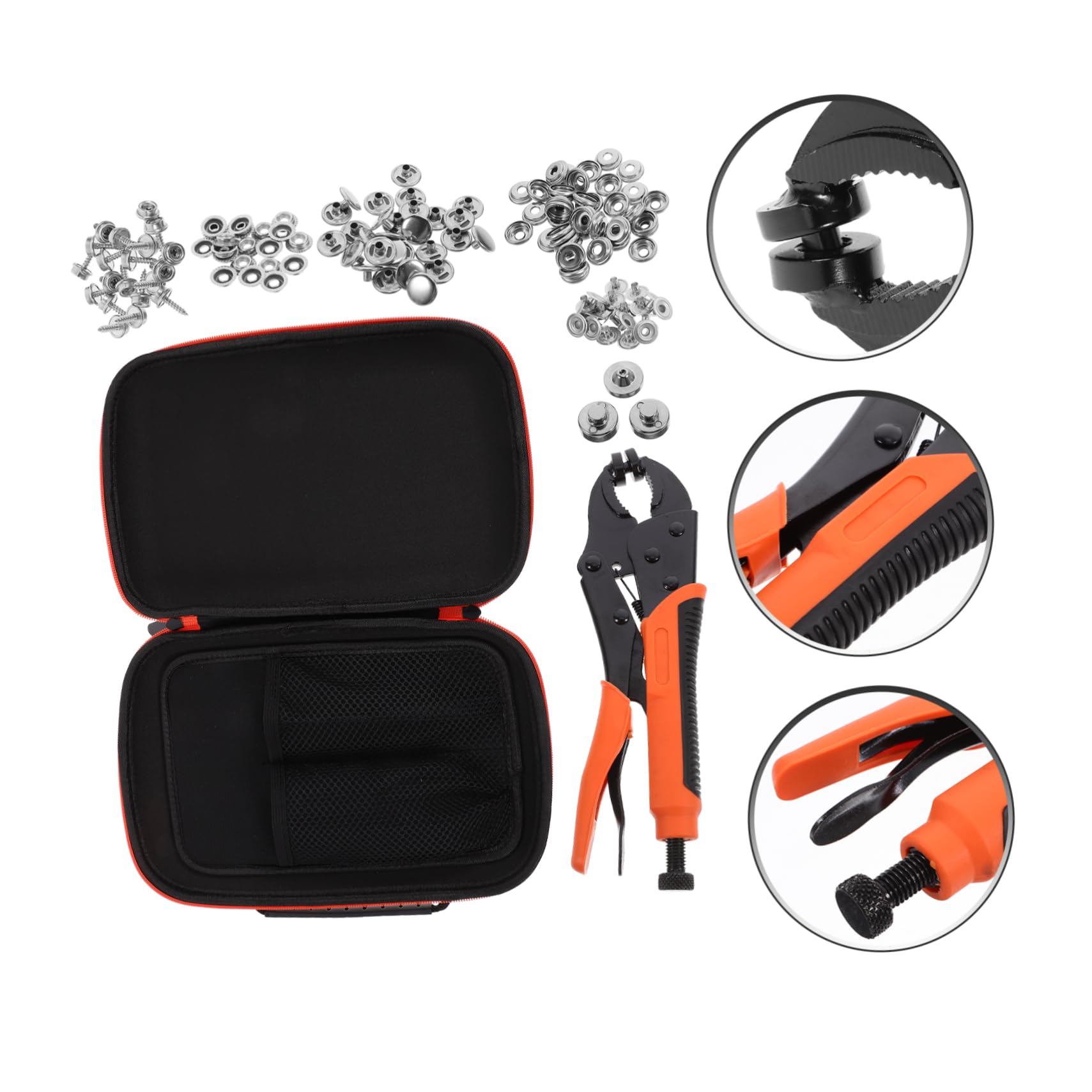 Prensa De Broches Kit De Reparación De Botones Presión Botones Presión Para Ropa Multifunción