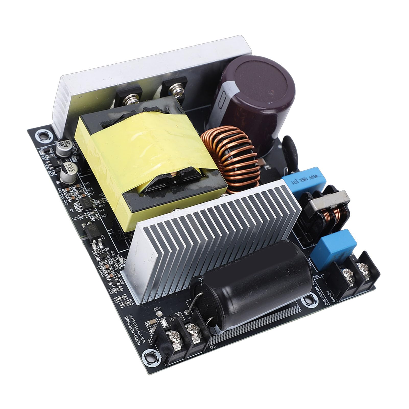 Ausla Module d'alimentation d'Amplificateur isolé PCB en Cuivre Pur, Module 'alimentation à Découpage DC 600 W, Démarrage Progressif à Faible Ondulation pour Amplificateur Numérique TPA3255,