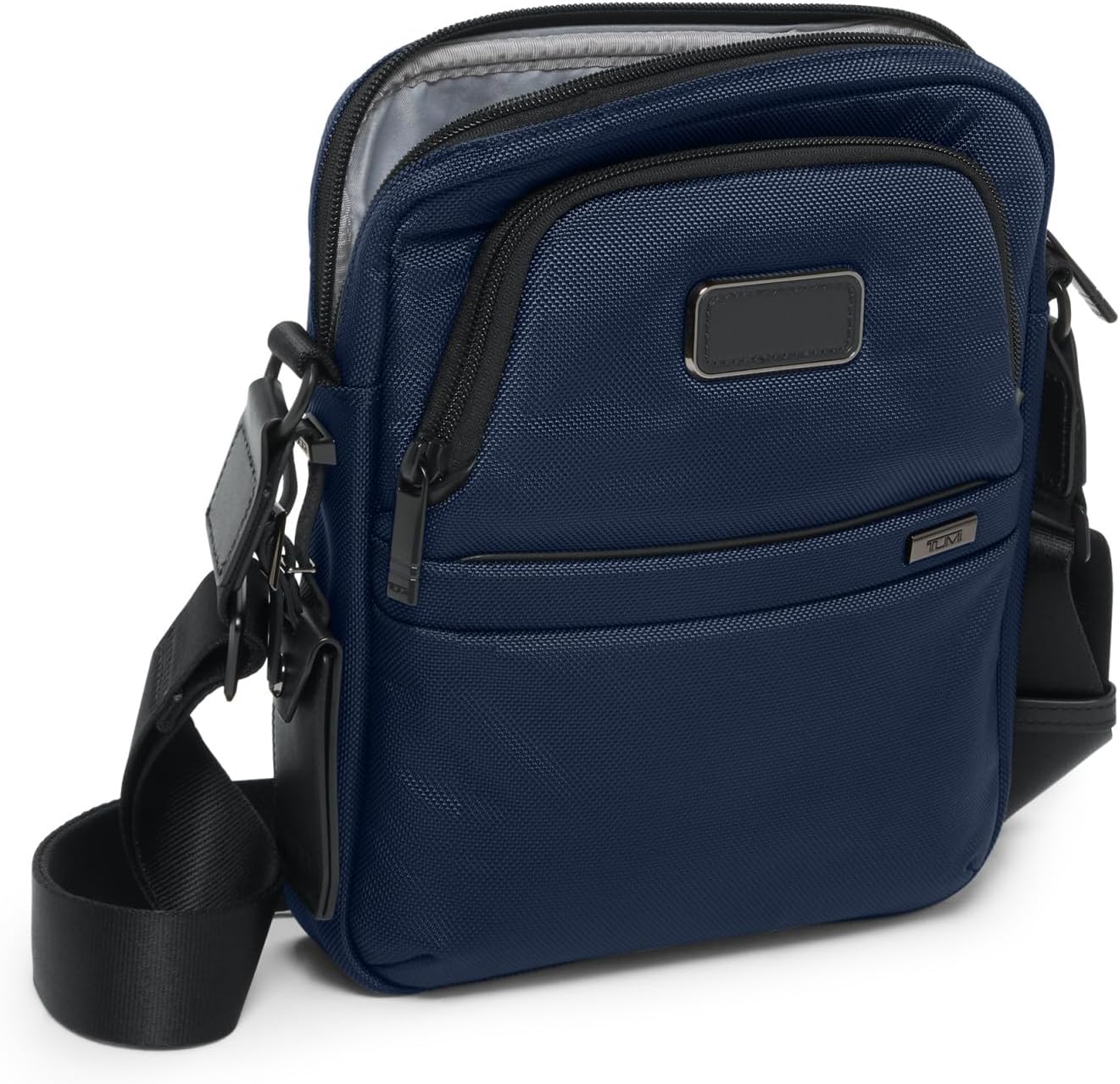 TUMI - Alpha Medium Crossbody - Men's Sleek Everyday Essentials Bag - Ballistic Nylon - Navy