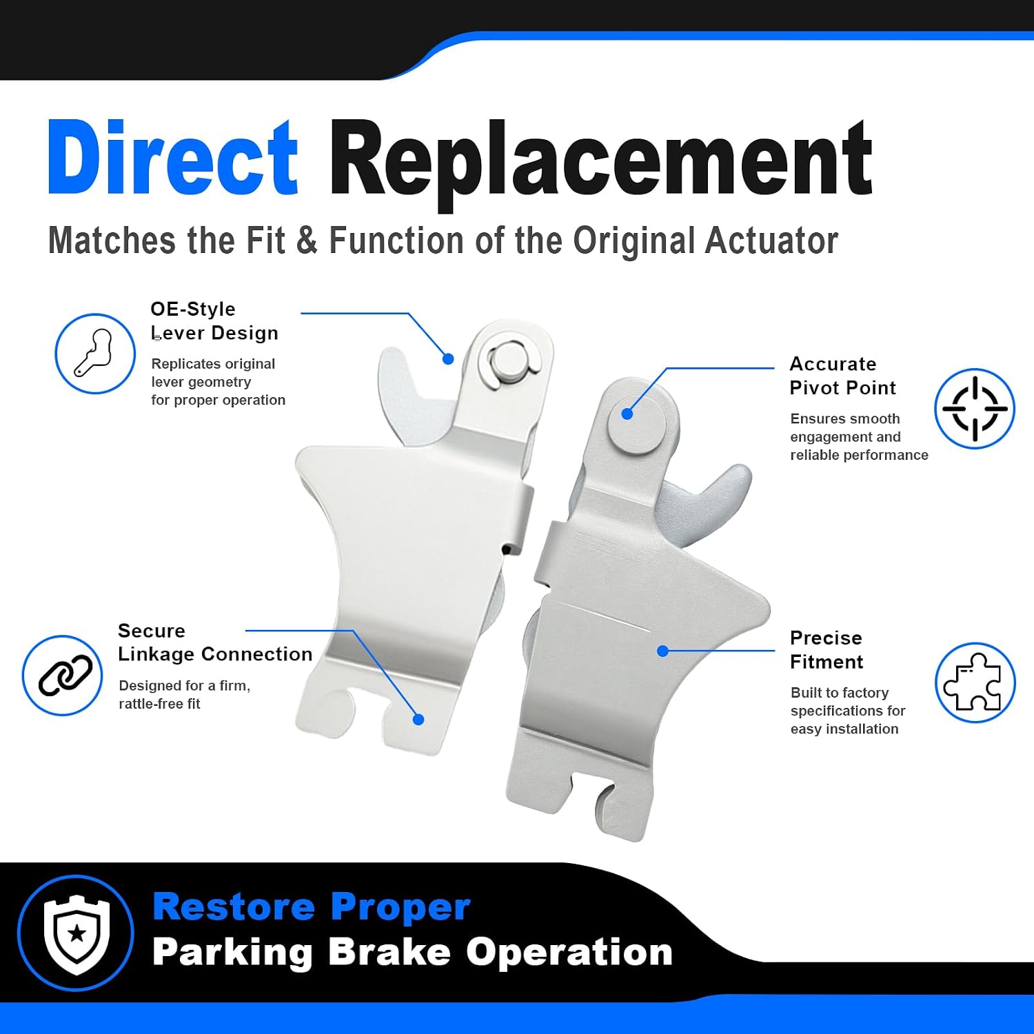 926-294 Parking Brake Lever Kit Fit for Dodge Nitro Jeep Gladiator Wrangler