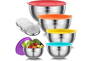 Mixing Bowls with Airtight Lids, the Perfect Kitchen Companion