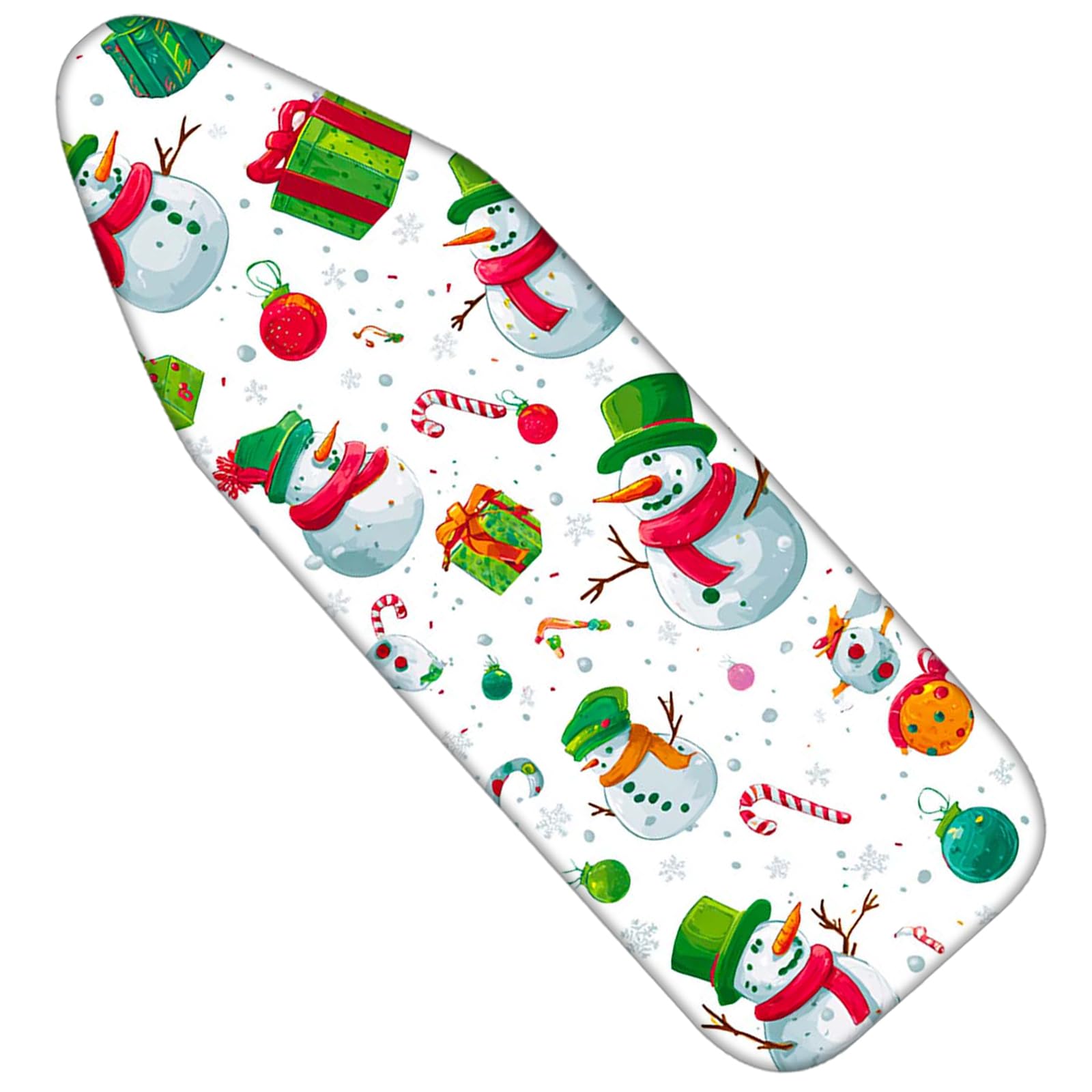 Nuxovilar Snowman Collage Ironing Board Cover 15x54 Polyester