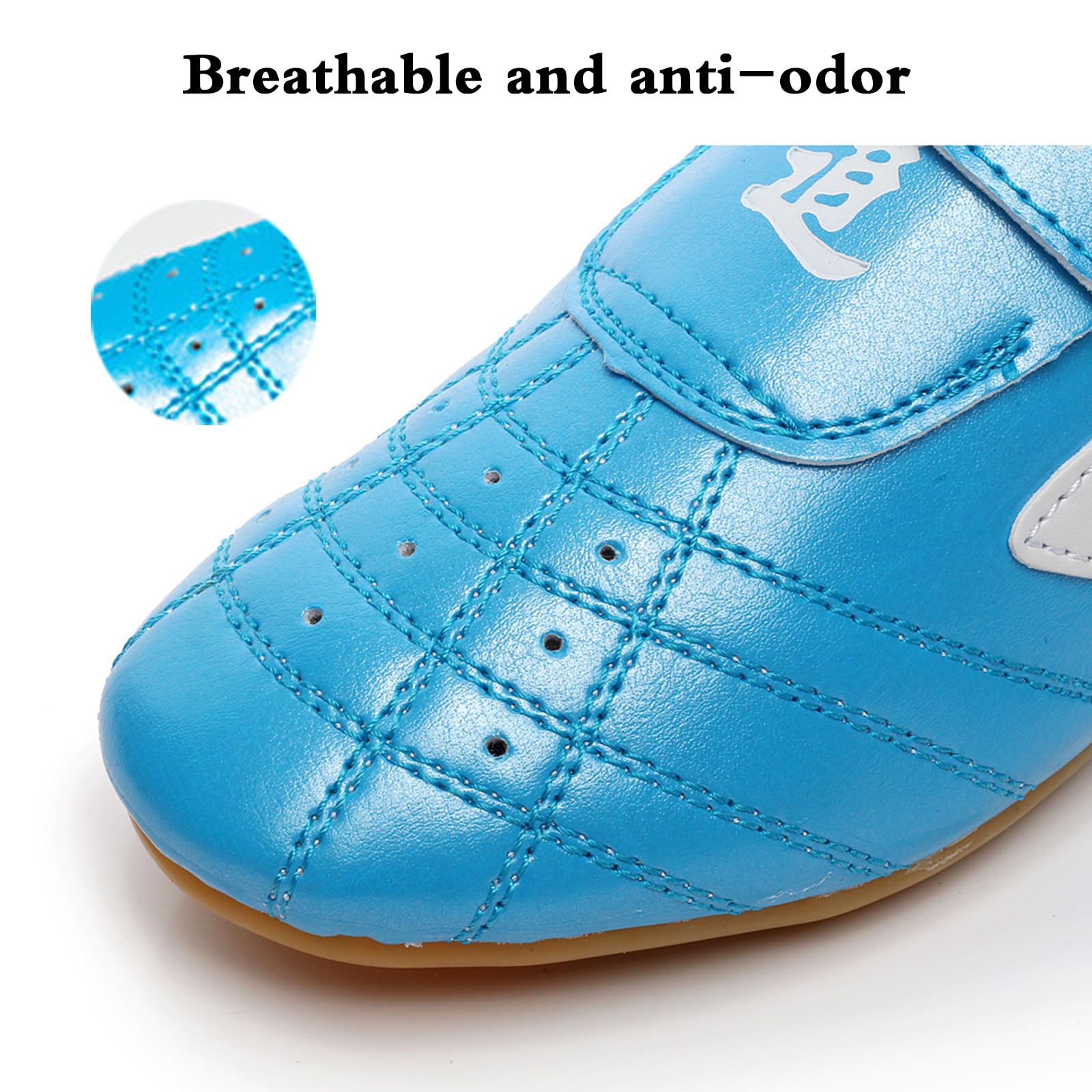 Zeihyeurus Baskets d'arts Martiaux Respirantes,Chaussures Respirantes De Taekwondo,Sneaker d'arts Martiaux LéGers,Confortables Et LéGèRes,pour Le Taekwondo,La Boxe,Le Karaté,Le Kung Fu,Le Tai Chi