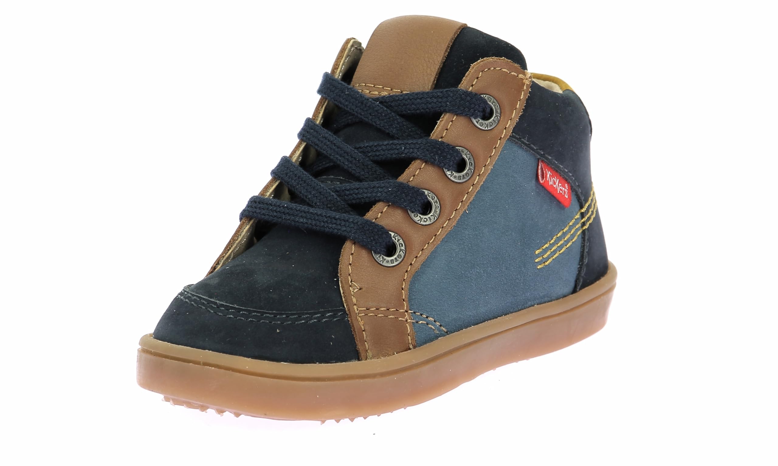 Kickers Jungen Unisex Kinder Kick Weby Sneaker, Marineblau, 31 EU
