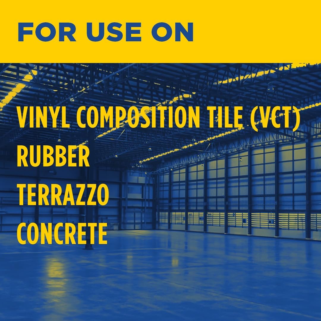 Zep Heavy-Duty Floor Stripper Ammonia Free Concentrate - 1 Gallon (Case of 4) ZULFFS128 - Dissolves and Removes Polish from Hard Floors, Use on Vinyl (VCT), Concrete, Rubber