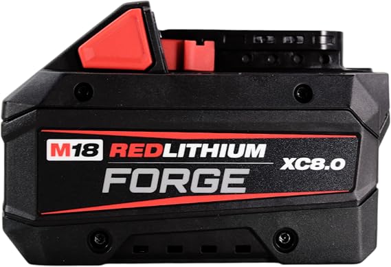 ميلووكي 48-11-1880 M18 REDLITHIUM HIGH OUTPUT 18v 8.0 Ah Lithium-Ion Battery Pack