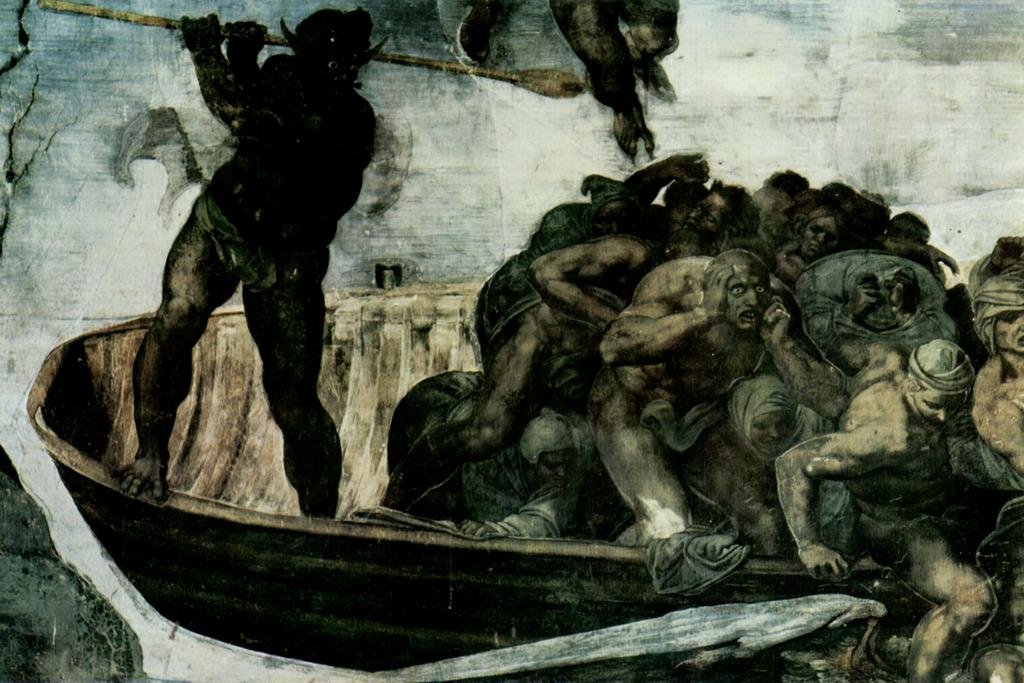 basnksy bristol Michelangelos/ポスター Amazon.com: Michelangelo Gothic The Last Judgment Fine Art Realism