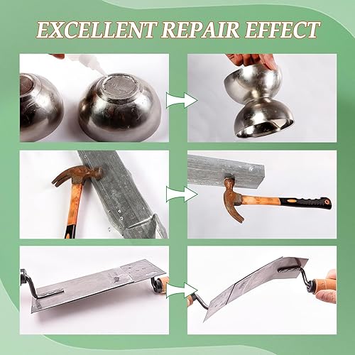 Miniatura 2 de Pegamento de metal, 1.06 oz (30 g), pegamento de metal a metal para pegar metal y otros materiales, pegamento súper instantáneo para metal, vidrio