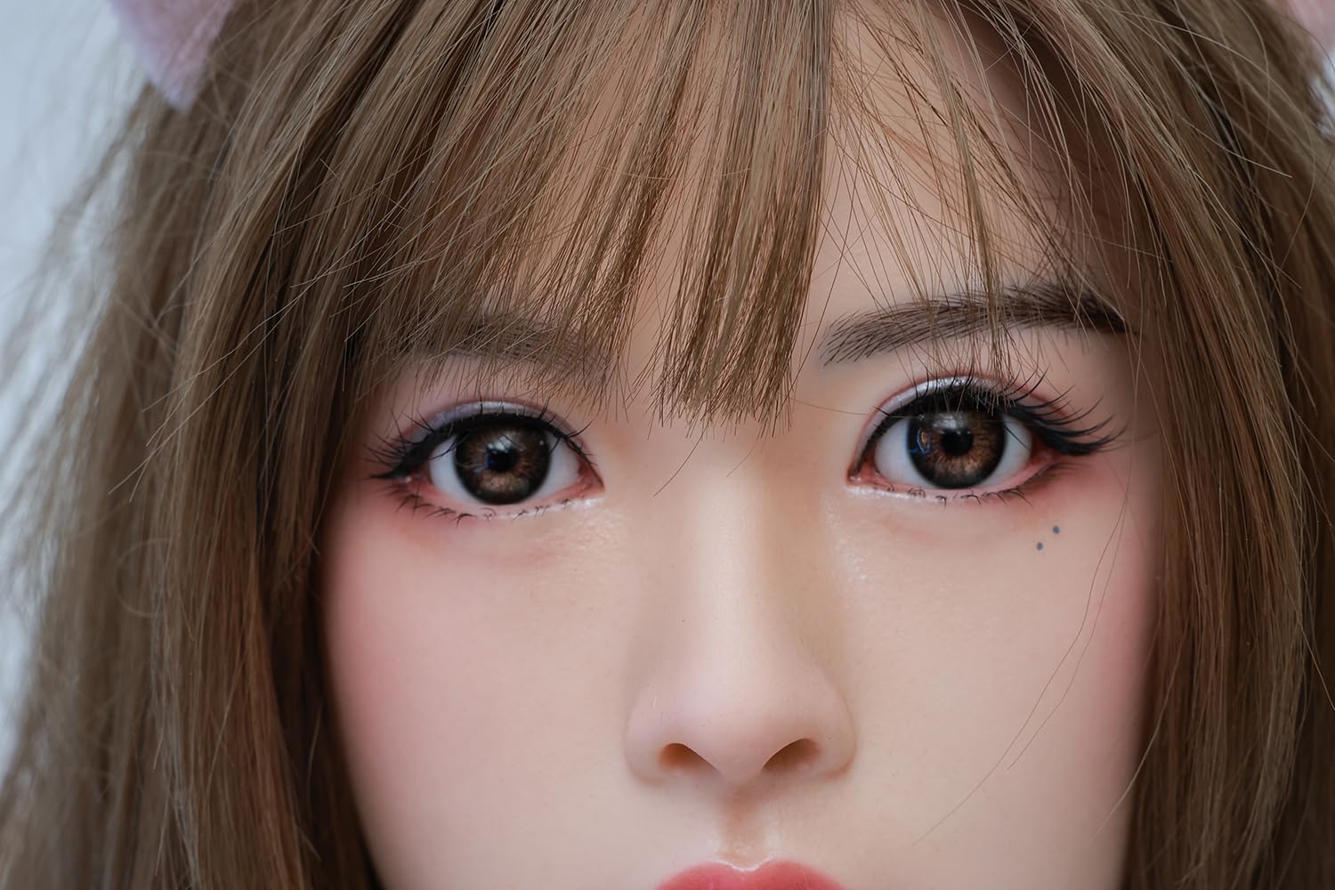 Amazon.co.jp: マネキンヘッド シリコン製ヘッド単体 ヘッドモデル 2個