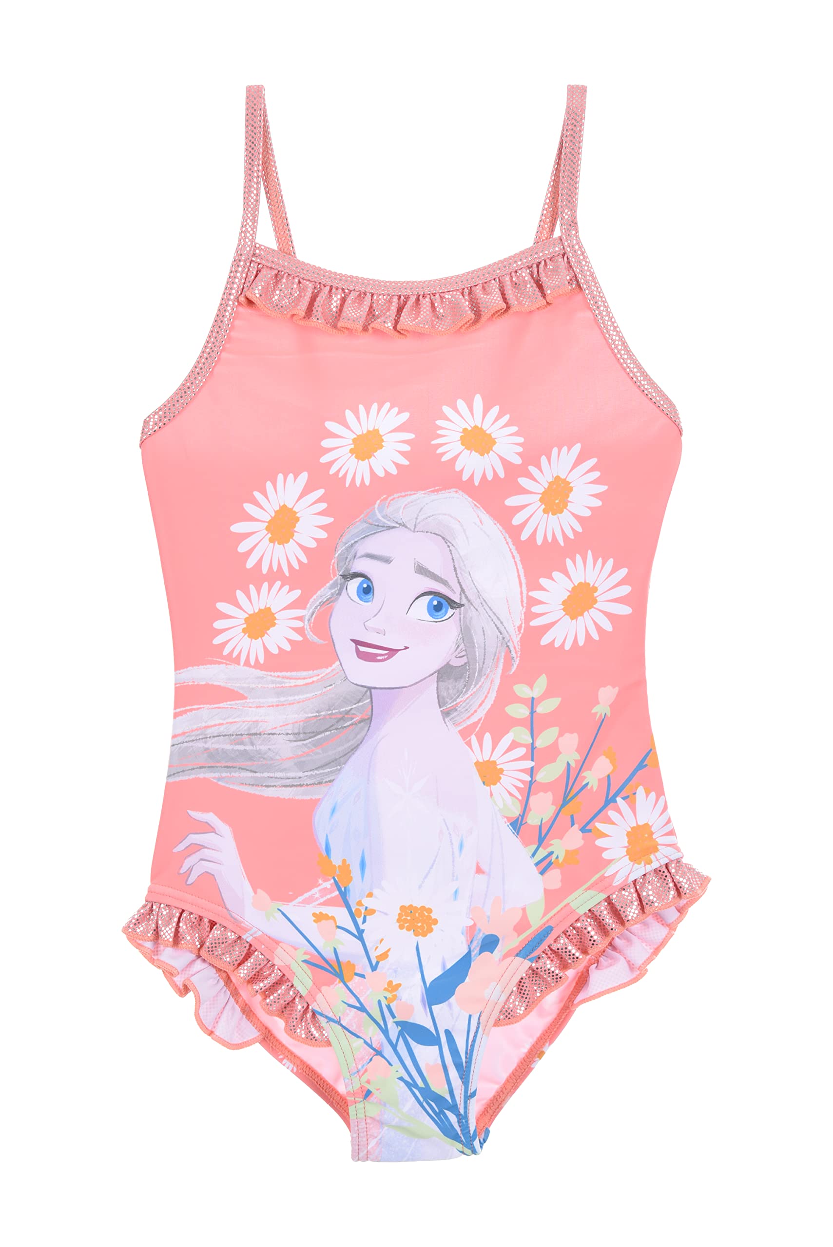 Disney Frozen Niñas Traje De Baño Una Pieza