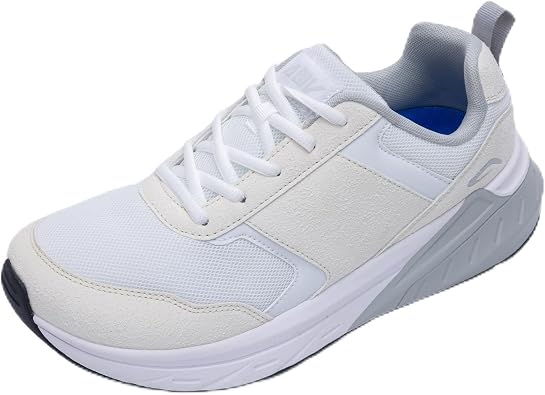 AOV Mens Wide Toe Box Walking Shoes for Standing All Day