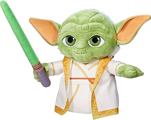 Miniatura 13 de Star War Master Yoda - Peluche de peluche, juguetes preescolares para niños y niñas de 3 años