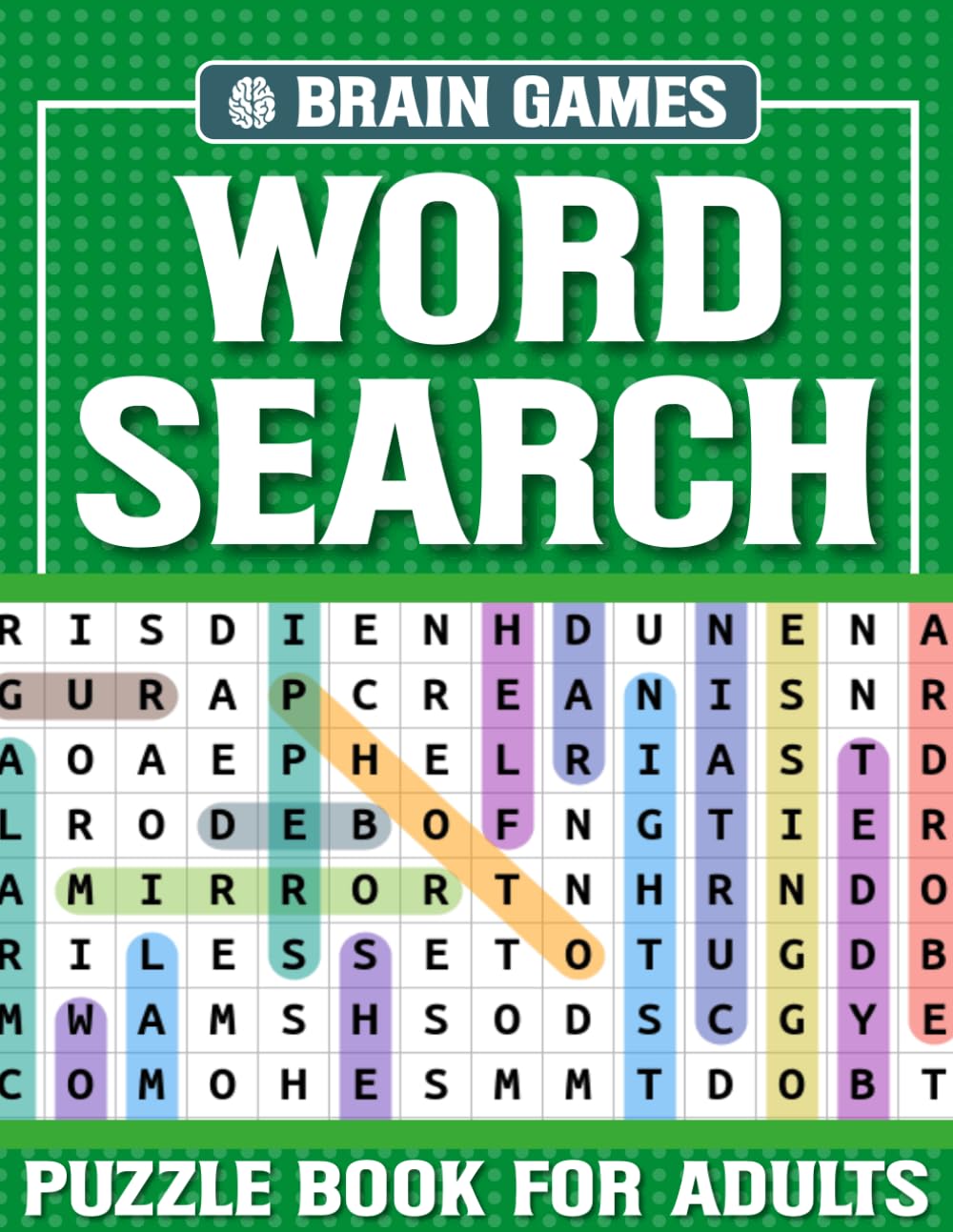 Word Search Puzzle Book for Adults: 85 Large Print Word Search Puzzles & Solutions for Relaxation and Brain Training