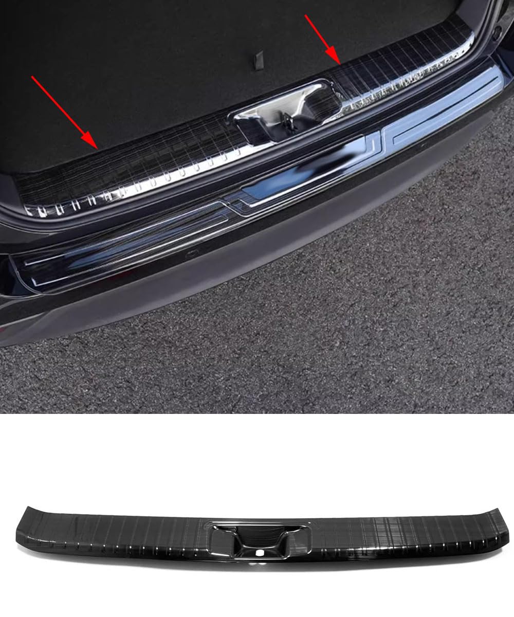 Car Accessories Stainless Steel Rear Inside Bumper Sill Plate Guard Cover Trim 1PC Compatible with Toyota Highlander 2020-2025