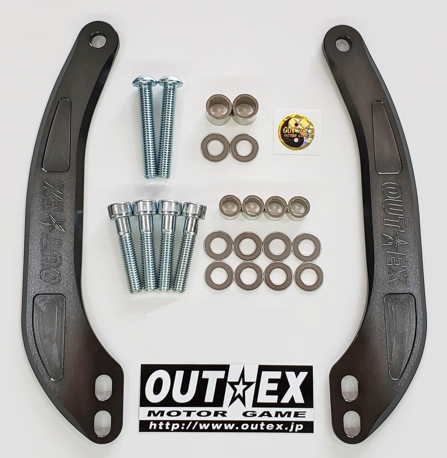 Triple Clamp Stabilizer Gunmetallic Anodized for ST125DAX OUTEX SS23-GUN