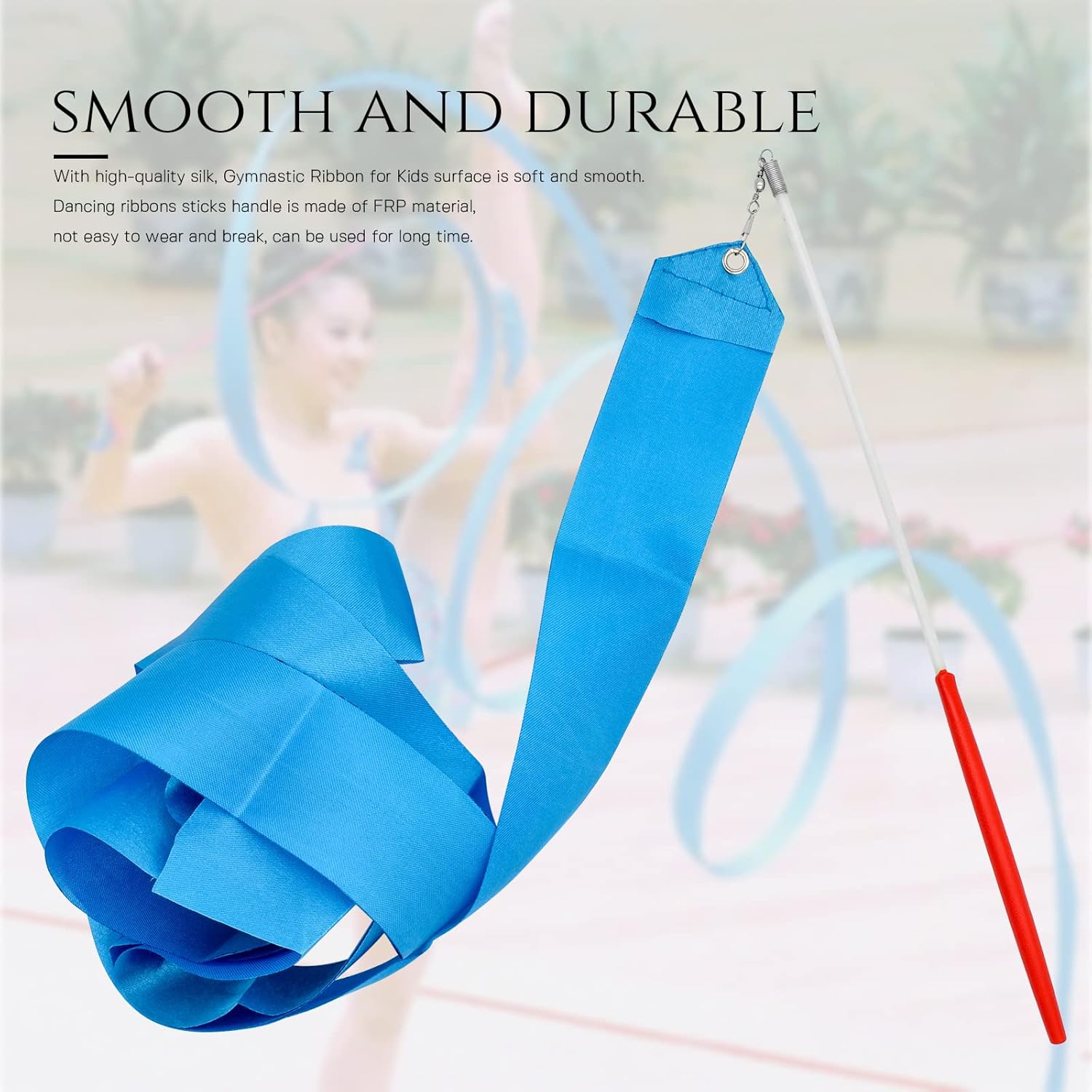 Skyzone Dance Ribbons Rhythmic Gymnastics Ribbon for Children,8 Pieces ...