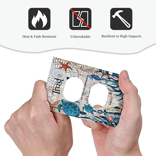 Vista 675 de Placa de pared con interruptor de luz de doble interruptor de pared para niños, diseño de dinosaurio, galaxia, espacio exterior, planeta, nebulosa