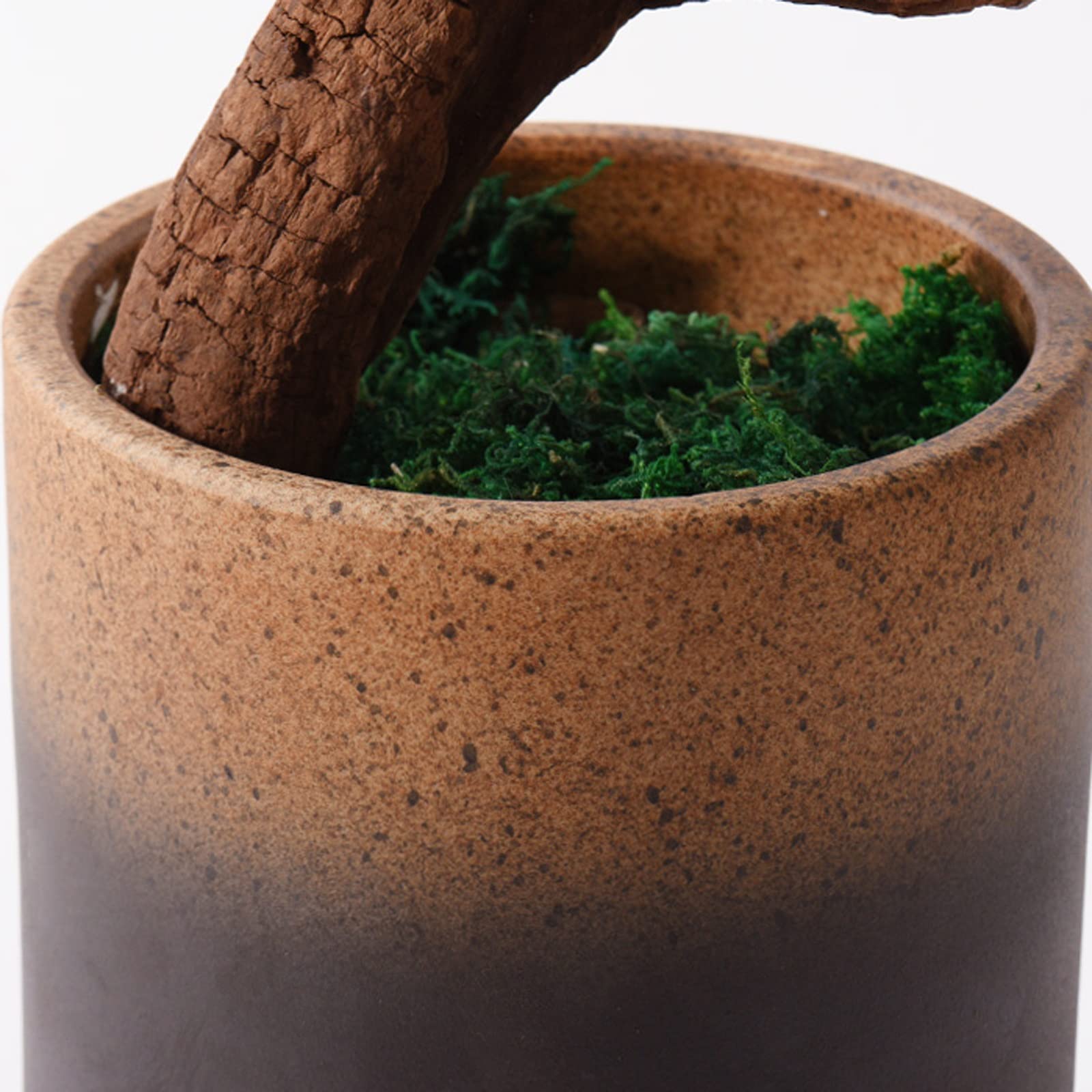 Decoraciones para el hogar, bonsái de imitación con Maceta de Terracota Alta, bonsái Artificial Decorativo, árbol de Pino, simulación de Planta en Maceta, bonsái Decorativo, exhibi