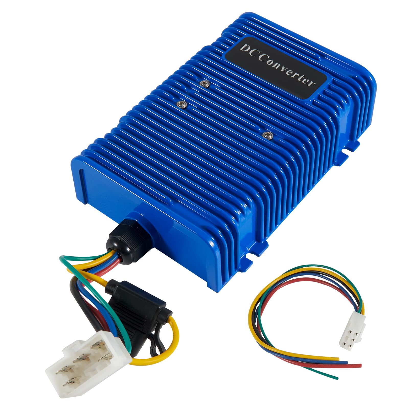 Universal 36/48V to 12V Golf Cart Voltage Reducer Regulator DC Buck Converter Step Down Transformer Compatible with E-Z-GO Yamaha Club Car 30A 350W