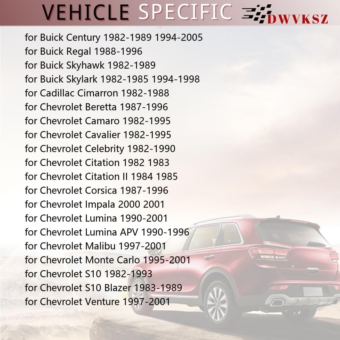1x Distributor Cap O-Ring Replaces# 10189205, 10477565 for Oldsmobile Cutlass Supreme 2.8L 1988 1989, for Pontiac Sunbird 3.1L 1991 1992 1993 1994, for Trans Sport 3.4L 1996 1997 1998