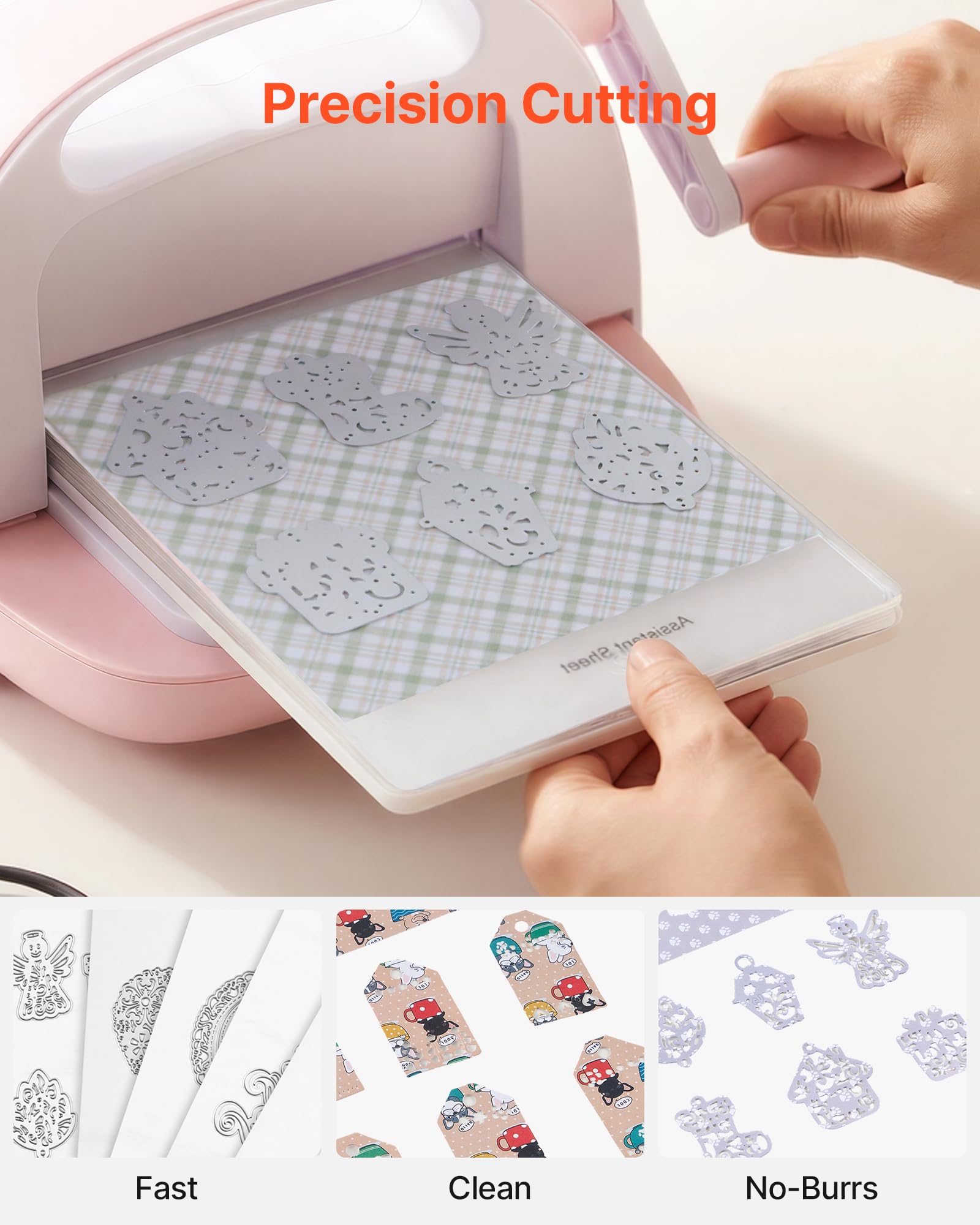 VEVOR Fustelle per Goffratrici, Set Modelli 10 Pezzi in Metallo, Compatibili con la Macchina Fustellatrice VEVOR, con Lettere Numeri Motivi ad Albero, per Scrapbooking Lavori di Cartoleria Fai Da Te