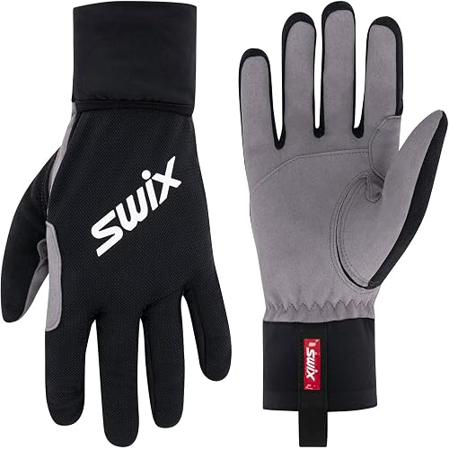 Swix Cover Glove, Color: Jet Black, Size: 8, 14011-25-10120-8