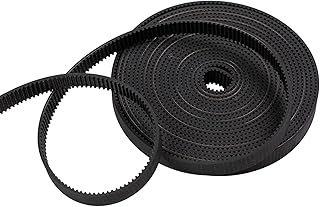 Cqinju-Synchronous Timing Belt HTD3M PU Open Belt 3M 5mm-40mm Timing Transmission Belt 3M Polyurethane For CO2 Laser Engraving Cutting Machine, for 3D Printer (Length : 1M, Width : 25mm)