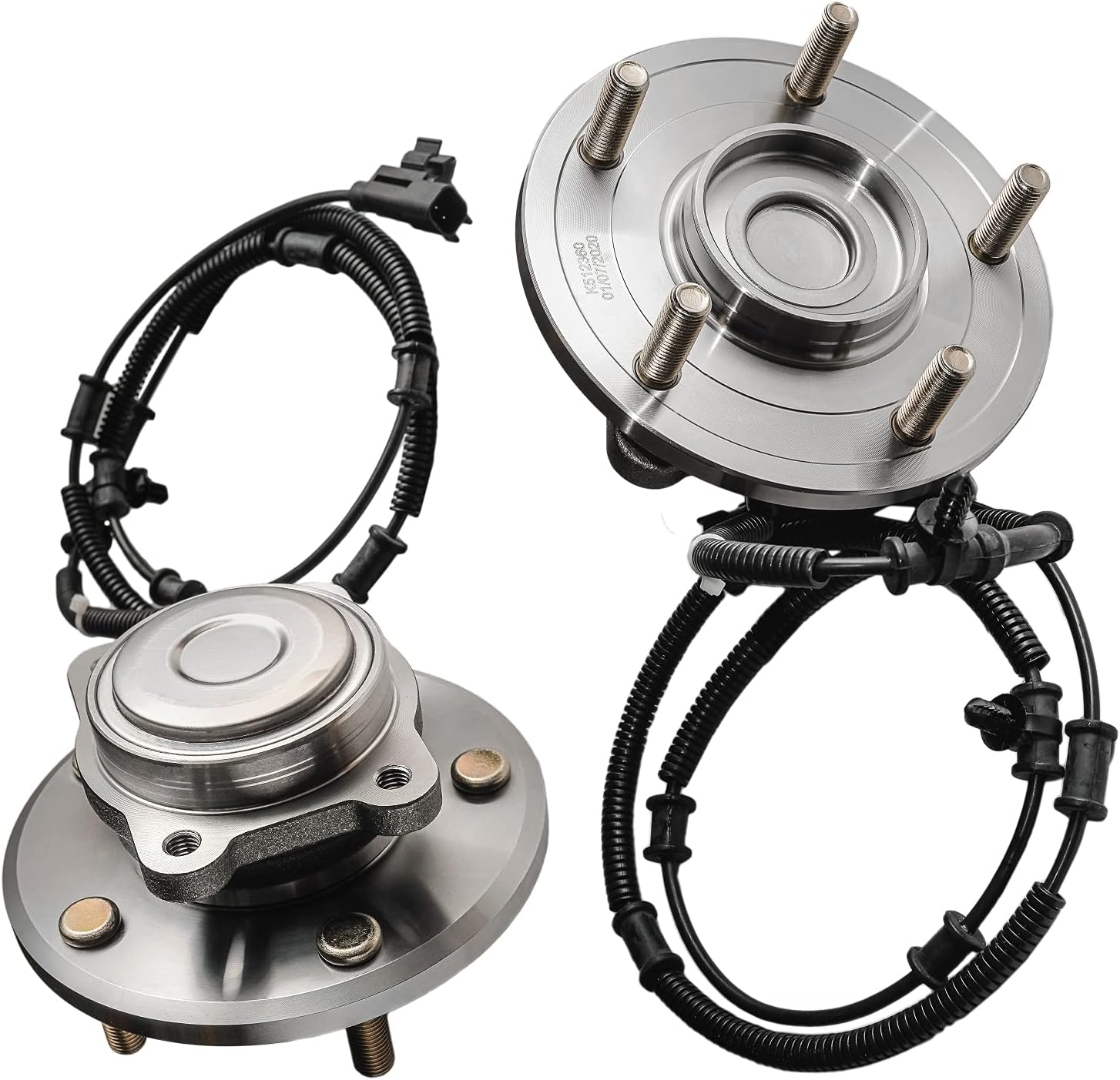 Detroit Axle - Rear Wheel Hub and Bearings for 08-11 Dodge Grand Caravan Chrysler Town & Country 09-12 Routan 2008 2009 2010 2011 2012 Wheel Bearing and Hubs Assembly Replacement