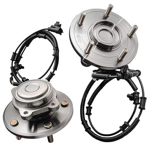 Miniatura 19 de Detroit Axle - Cojinetes de rueda delantera para Honda Civic Pontiac Optima Volkswagen Jetta Chevrolet Aveo Aveo5 G3 Lemans Wave Wave5 Rabbit