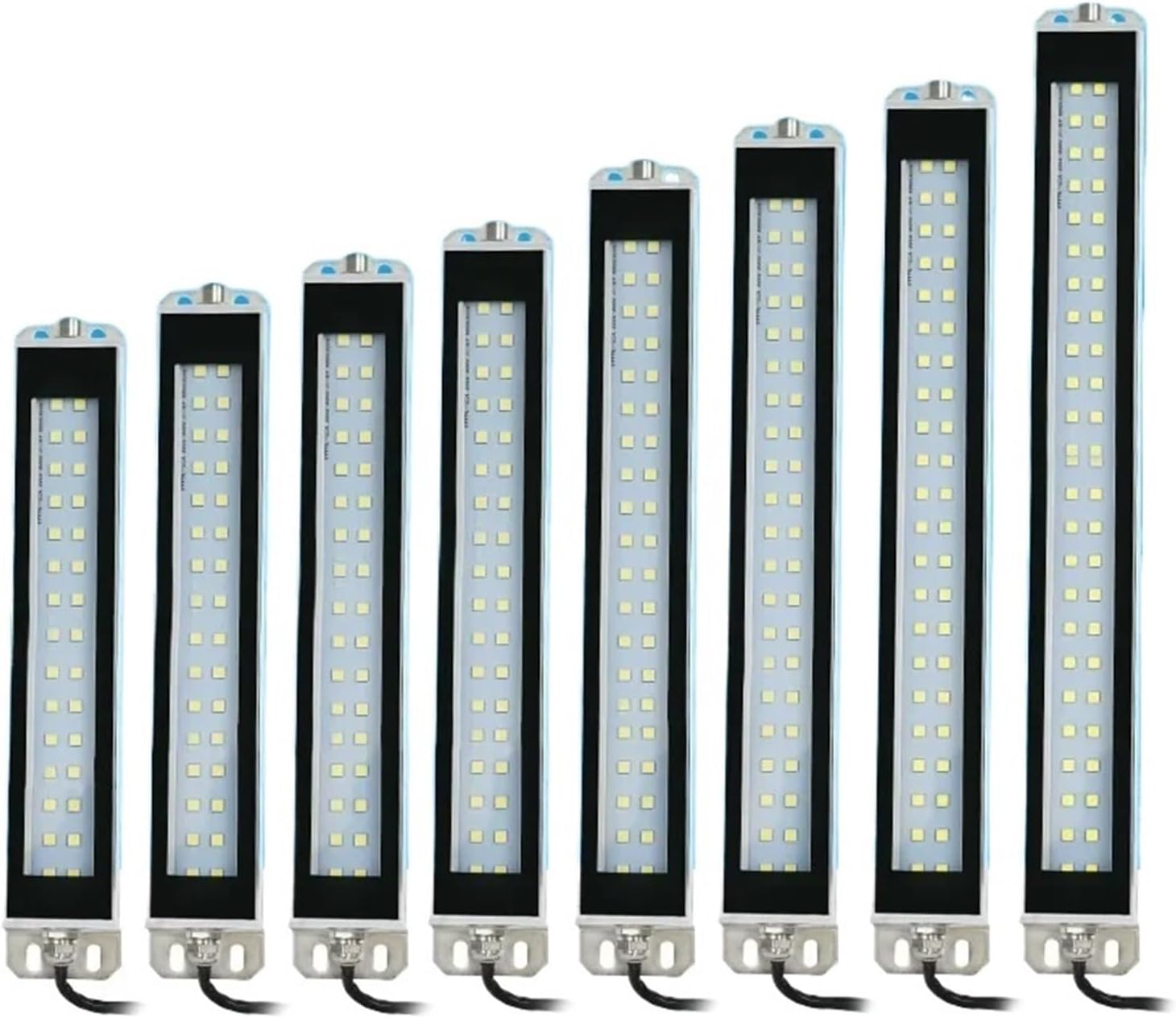 Lathe Working Lights Industrial CNC Machine Tool Work Light Waterproof Sewing Lighting Aluminum Alloy Lamps(DC 24-36V,35cm White Light)