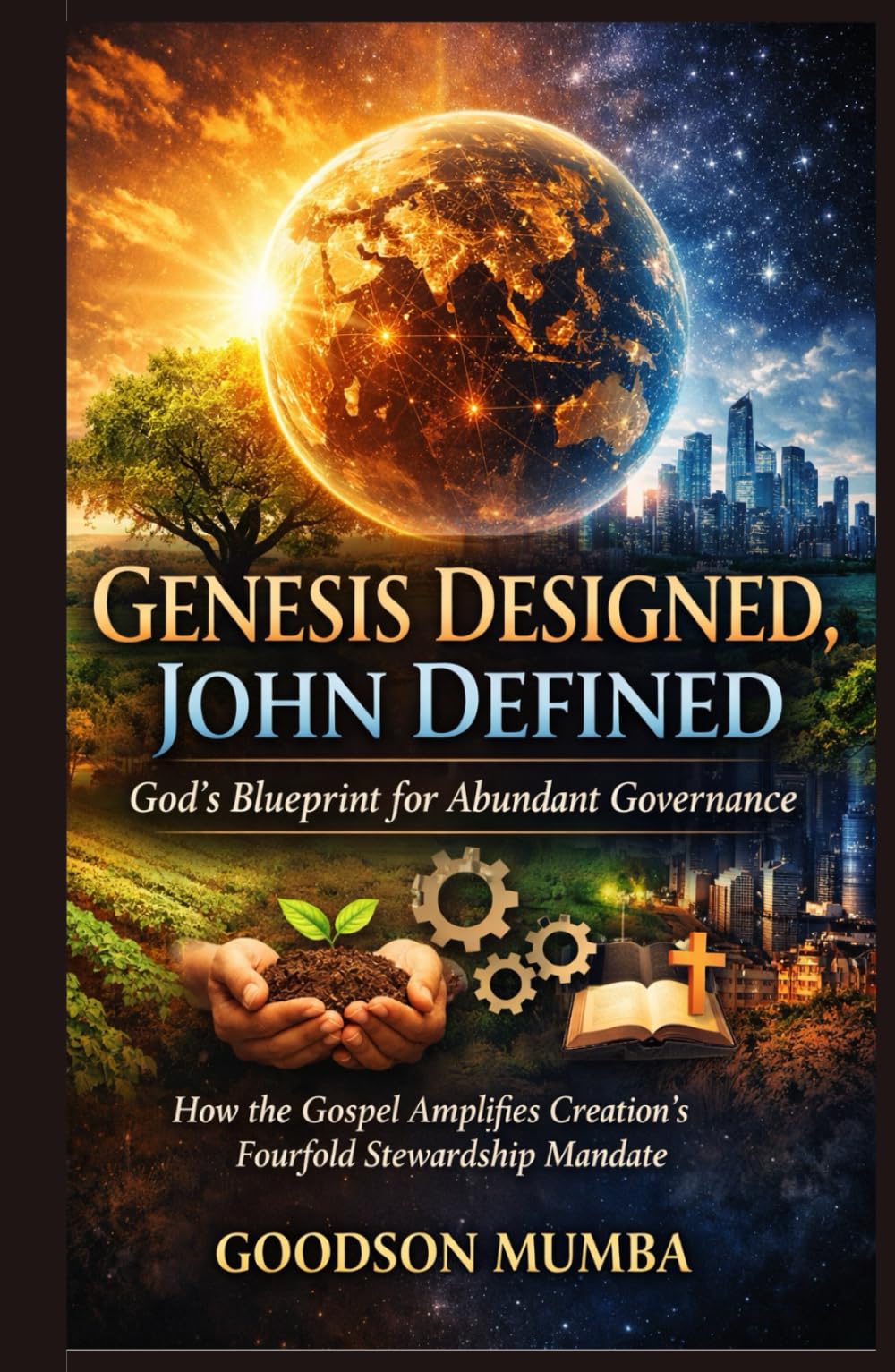 GENESIS DESIGNED, JOHN DEFINED: GOD'S BLUEPRINT FOR ABUNDANT GOVERNANCE: HOW THE GOSPEL AMPLIFIES CREATION'S FOURFOLD STEWARDSHIP MANDATE