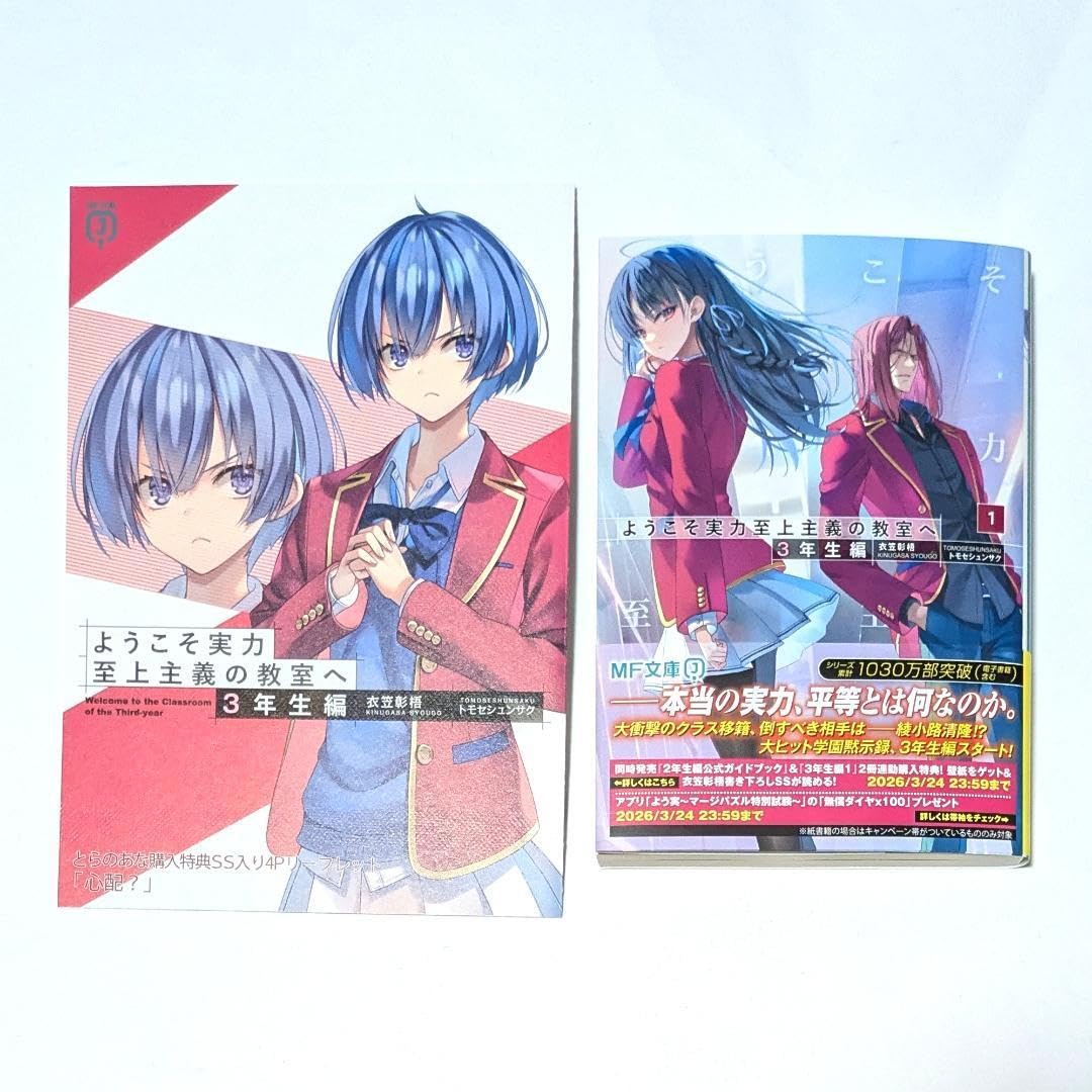 【非売品】ようこそ実力至上主義の教室へ 伊吹澪 ロング サイズ ポスター TVアニメ「ようこそ実力至上主義の教室へ」 - 伊吹澪 A3マット