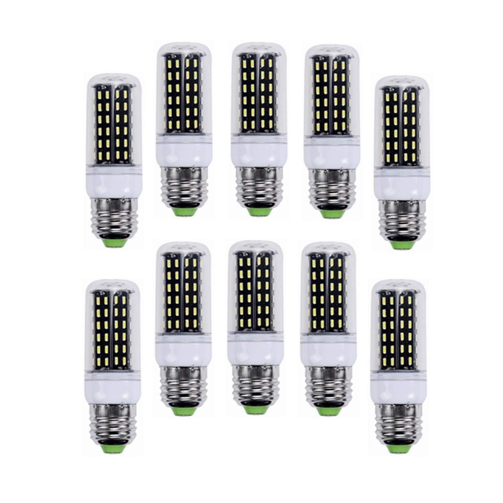 fengyan Casa bombillas Bombilla LED 12W E26 / E27, bombillas de candelabros, equivalente a 220 vatios, 960lm, bombillas LED for lámparas, lámpara LED no regulable (paquete de 10) Familiar Lámpara