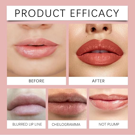 Lip Stain Peel Off, 3 Pcs Peel Off Lip Liner Stain Set Lip Tint Stain Peel Off Lip Stains for Women Peel Off, Waterproof Long-Lasting Lip Stain Peel off Tint Tattoo