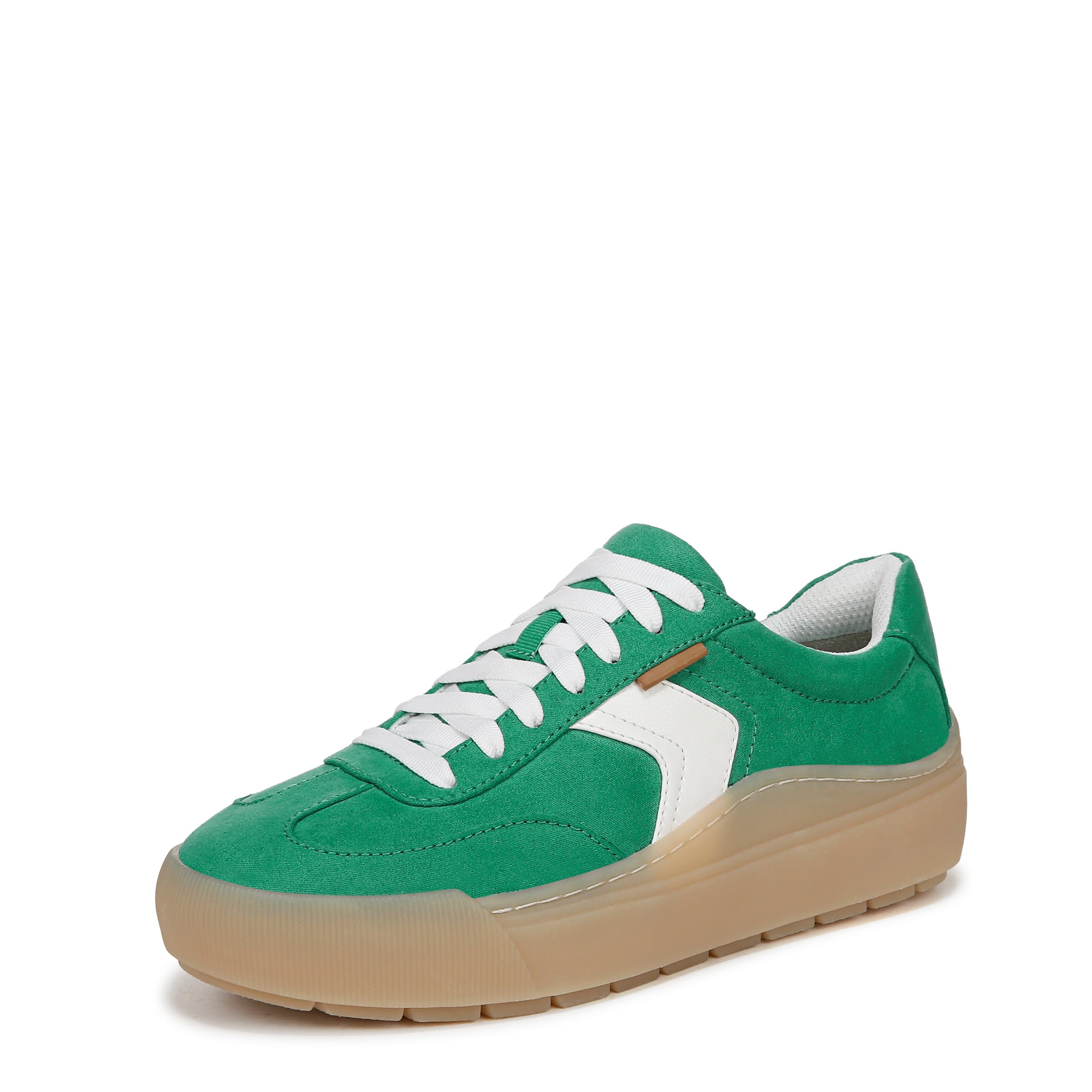 Dr. Scholl's Shoes Womens Time Off Win Sneaker Lucky Green Smooth 6 M