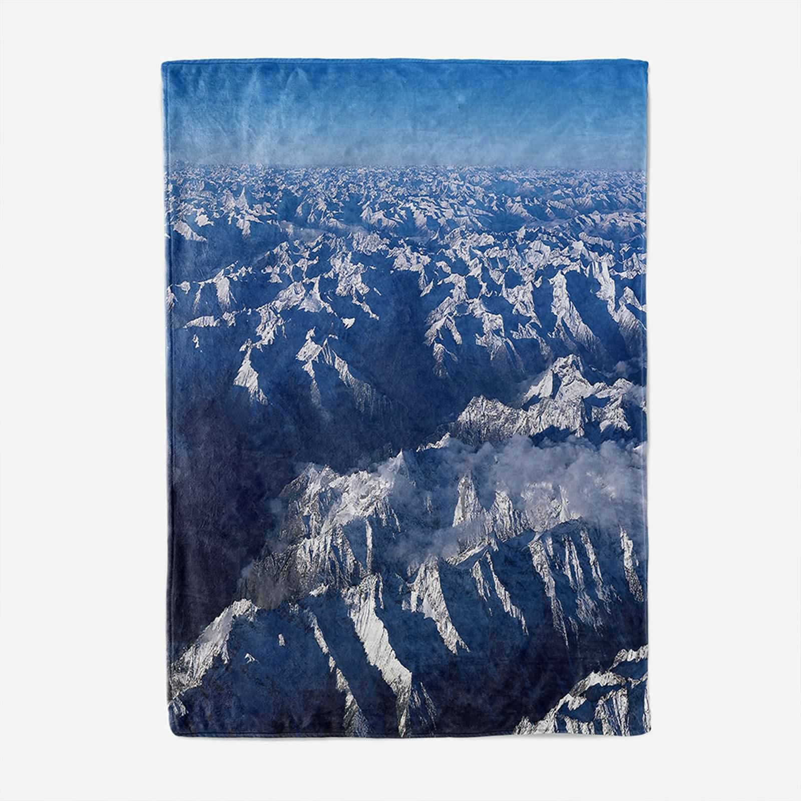 Aeici Couverture Polaire, Couvertures Polaires en Flanelle Couverture 180x220 cm Montagne Couverture Canapé Cadeau pour Adultes et Enfants