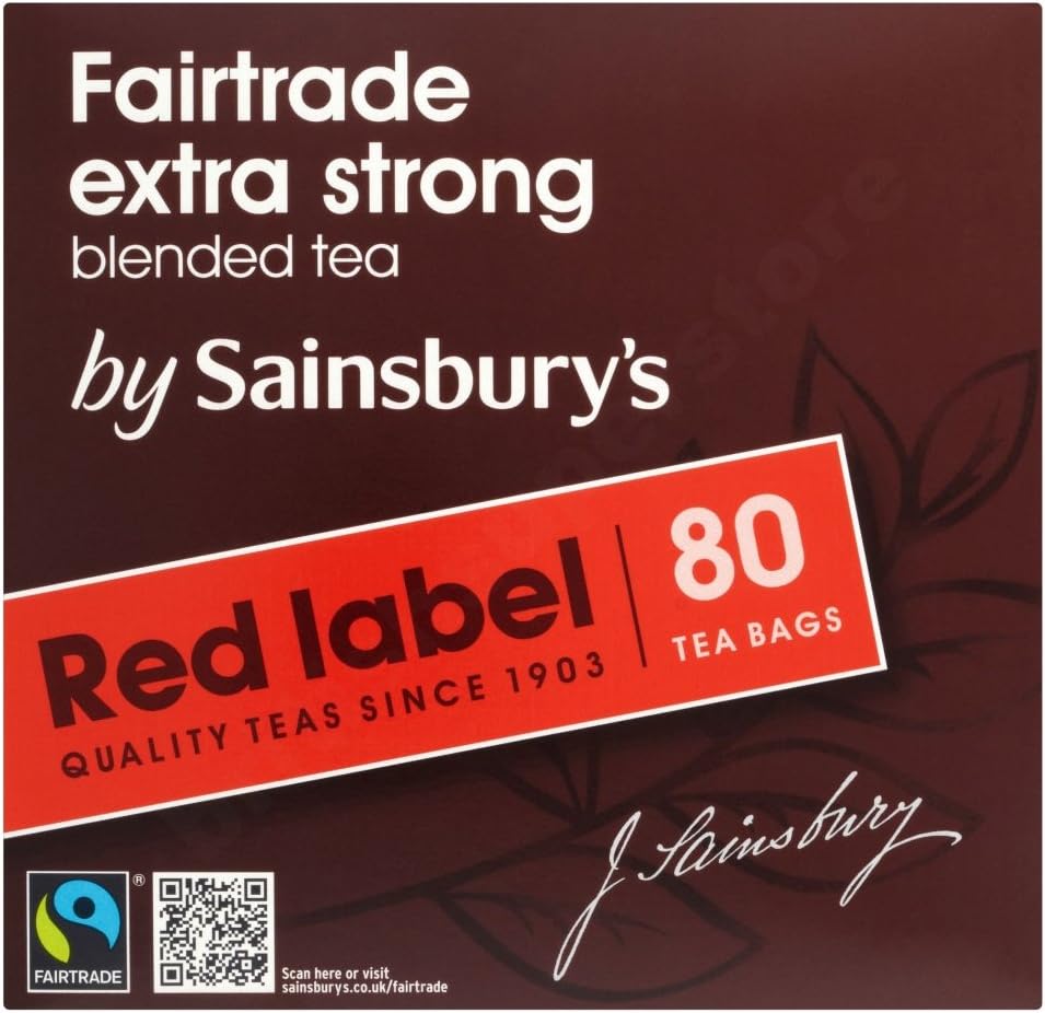 Sains Bury's Red Label Tea, Extra Strong, 80 cm, 250 g