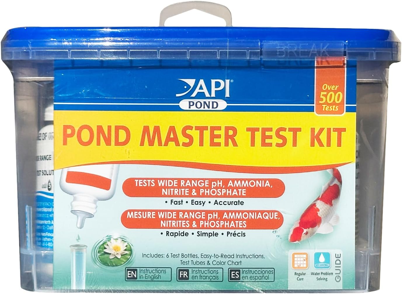500 Pond Master Test Kit for Pond Water