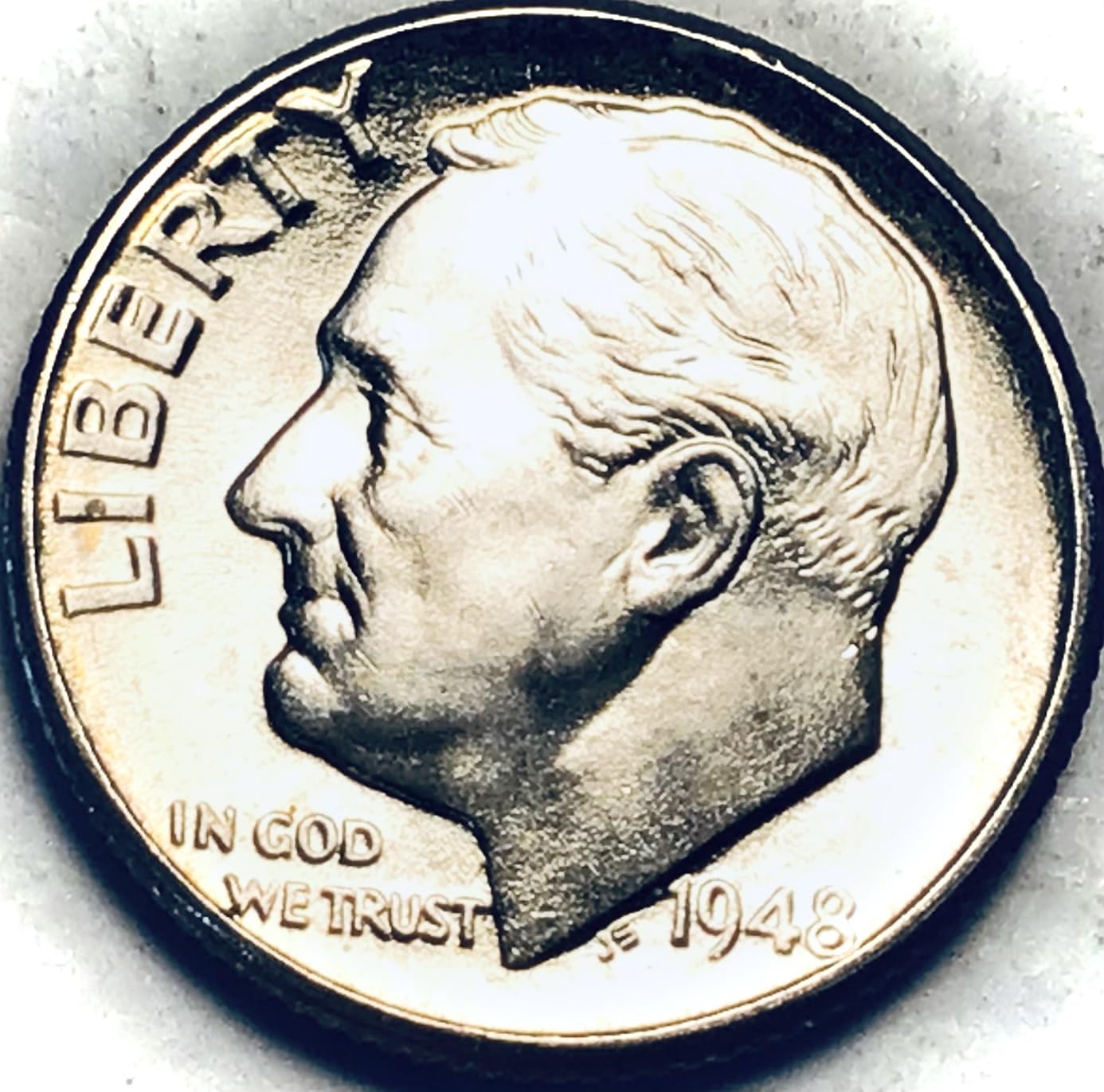 1948 P Roosevelt Silver Gem BU MS FT Dime Seller Mint State
