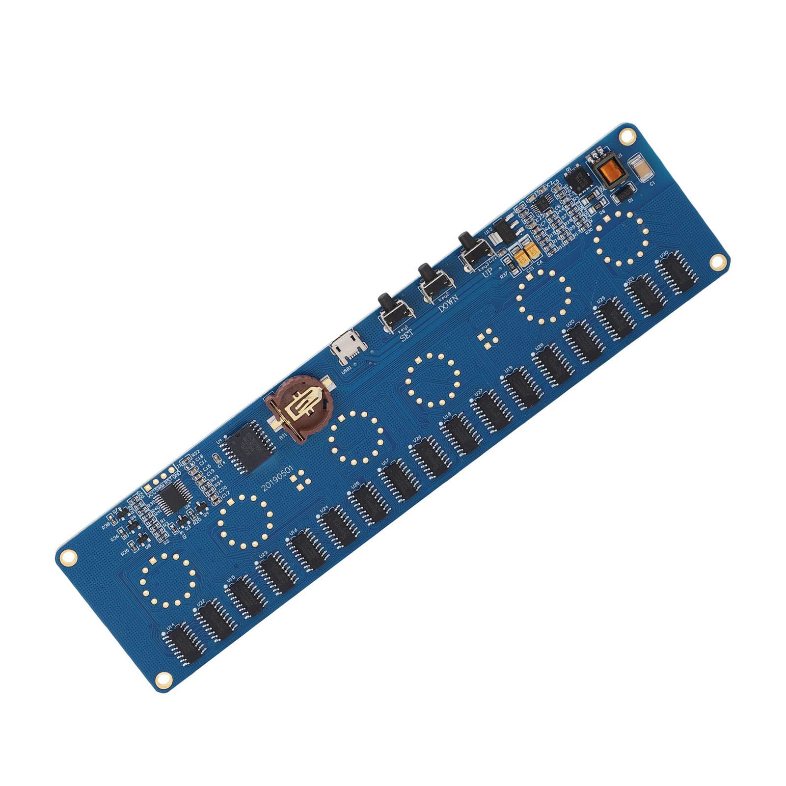 Nixie Tube Clock Control Board 7 Farben Glührohr Clock Board Unterstützung 24 Stunden Modus, Zeitanzeige, Eingebautes Anti Vergiftung Programm