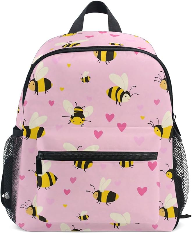 Cute Capybara Watermelon Summer Fruit Backpack for Boys Girls, Toddler Preschool Bag with Detachable Chest Strap & Emer