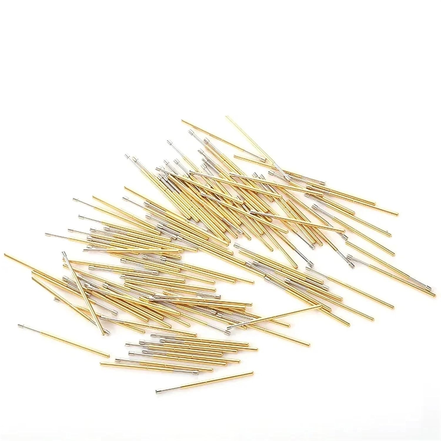100PCS/Pack P100-H2 Plum Blossom Spring Test Probe with an Outer Diameter of 1.36mm and A Length of 33.35mm PCB Probe